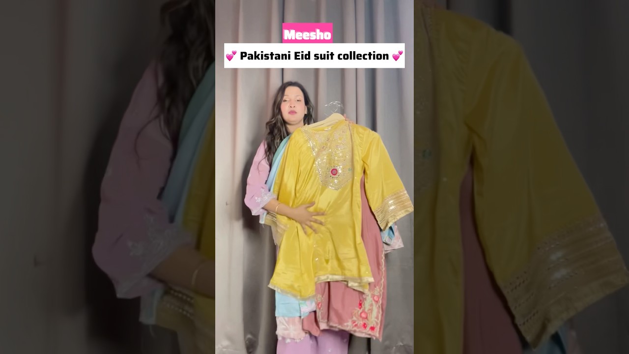 Meesho Pakistani eid suit collection 😎 
