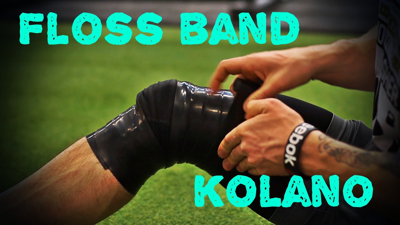 Voodoo Floss Band - Kompresja stawu - Mobilność i b&oacute;l kolana - Athletic Development
