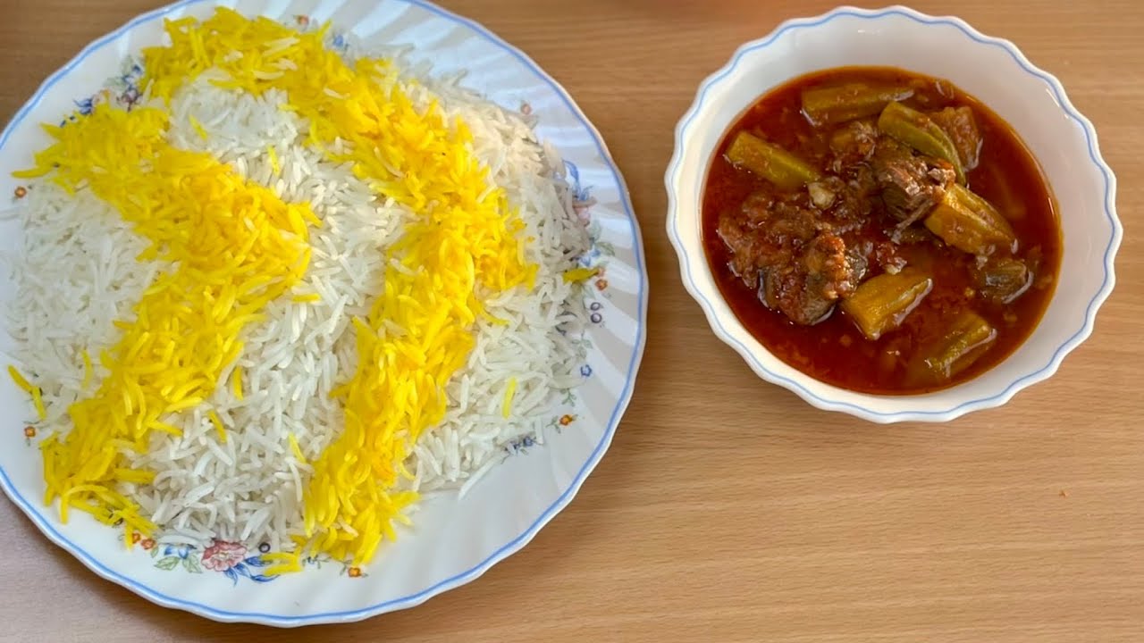 دروستکردنی شلەی بامیه‏Authentic Middle Eastern Okra Stew | Tender Lamb, Fresh Flavors