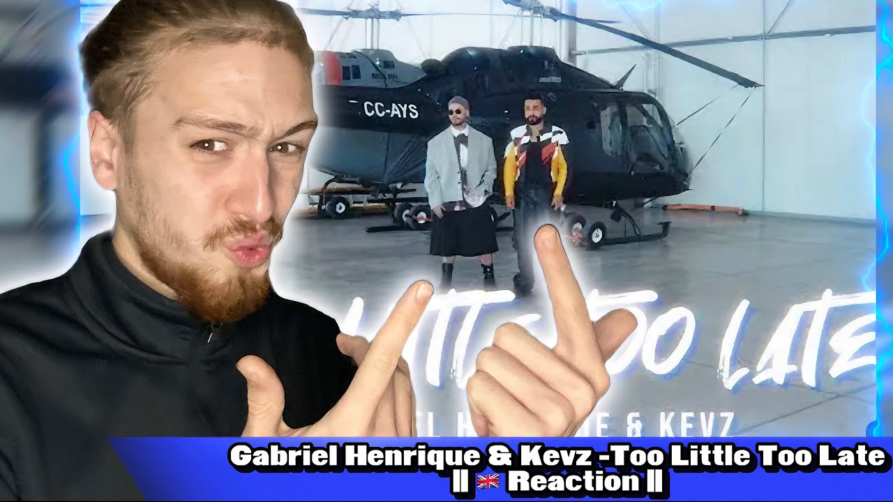 This Two Are Perfect Together.. || Gabriel Henrique & Kevz -Too Little Too Late || Reaction ||
