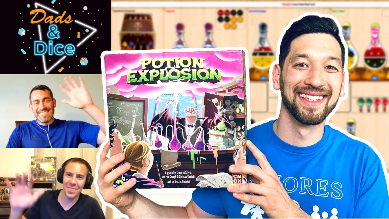 Potion Explosion Playthrough with @dadsanddice! ⚗️