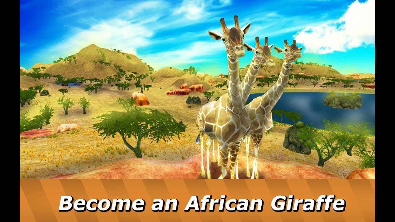 African Giraffe Simulator   survive in Savanna!-Offered By Wild Animals World-Android