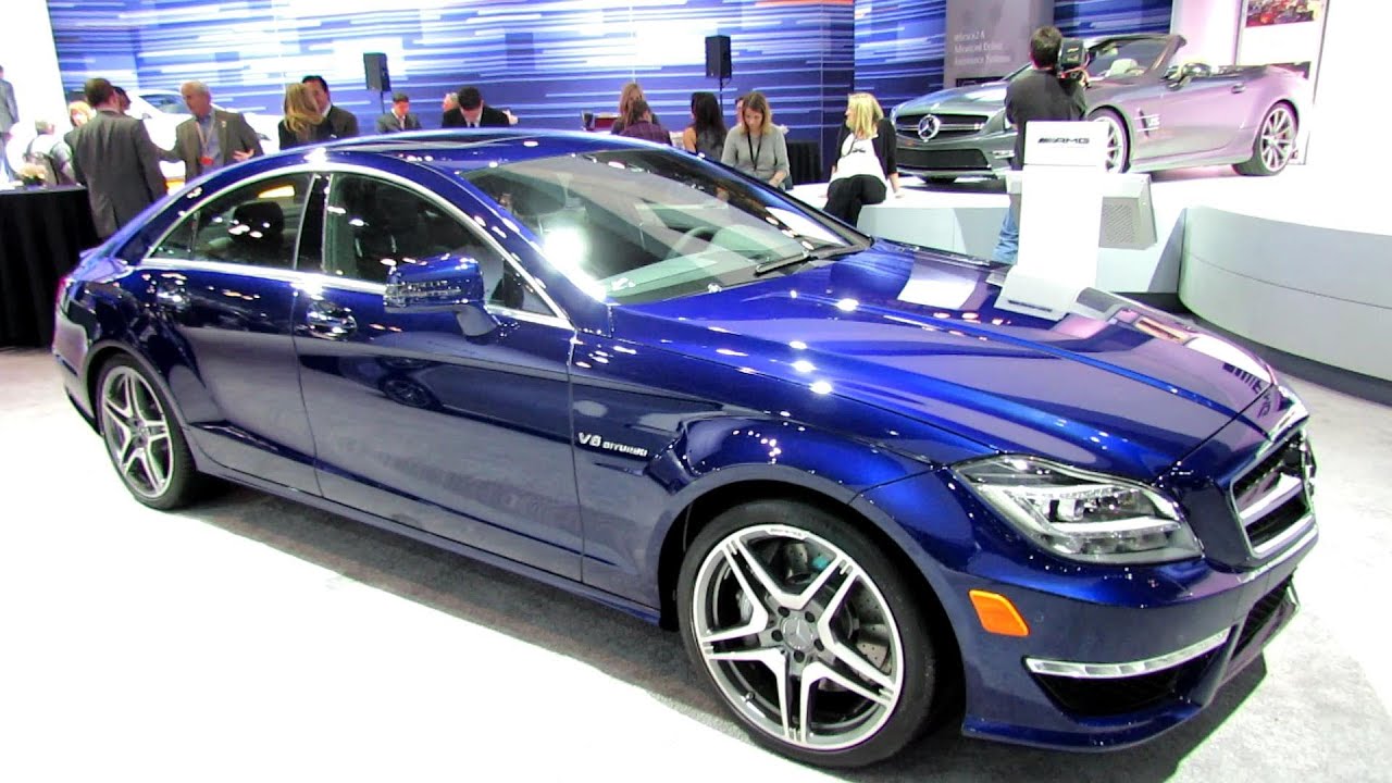 2012 Mercedes-Benz CLS63 AMG Exterior and Interior at 2012 New York International Auto Show