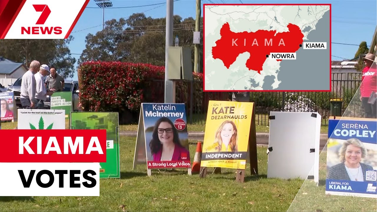 Kiama voters to elect new member in Saturday’s by-election | 7NEWS