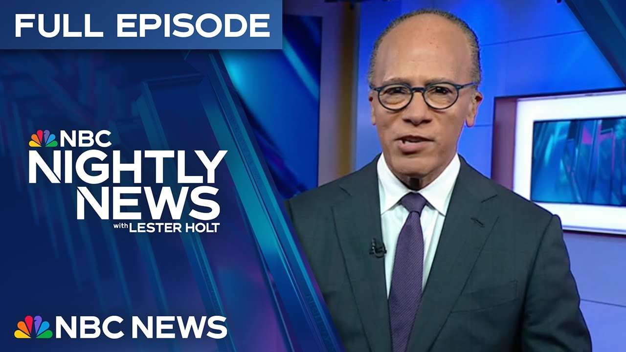 NBC Nightly News Full Episode - March 20