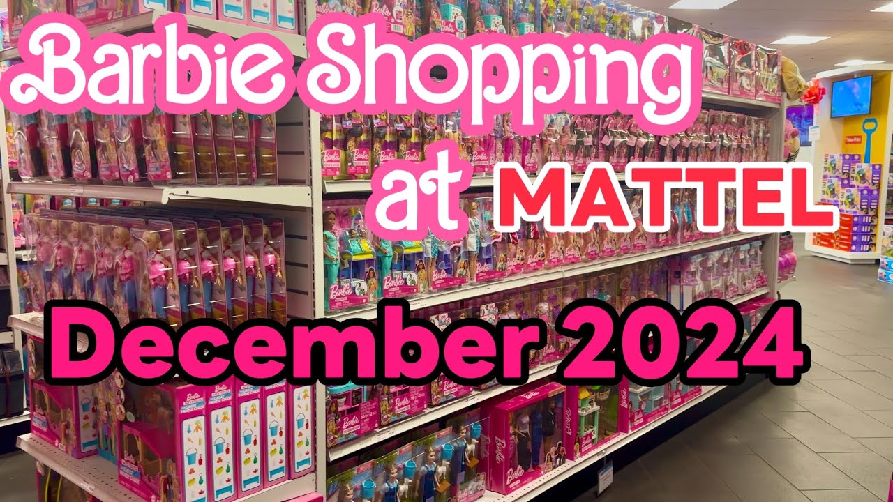 Покупки Барби в магазине игрушек Mattel в декабре | TJ MAXX | TARGET | ROSS Праздничный шопинг 2024