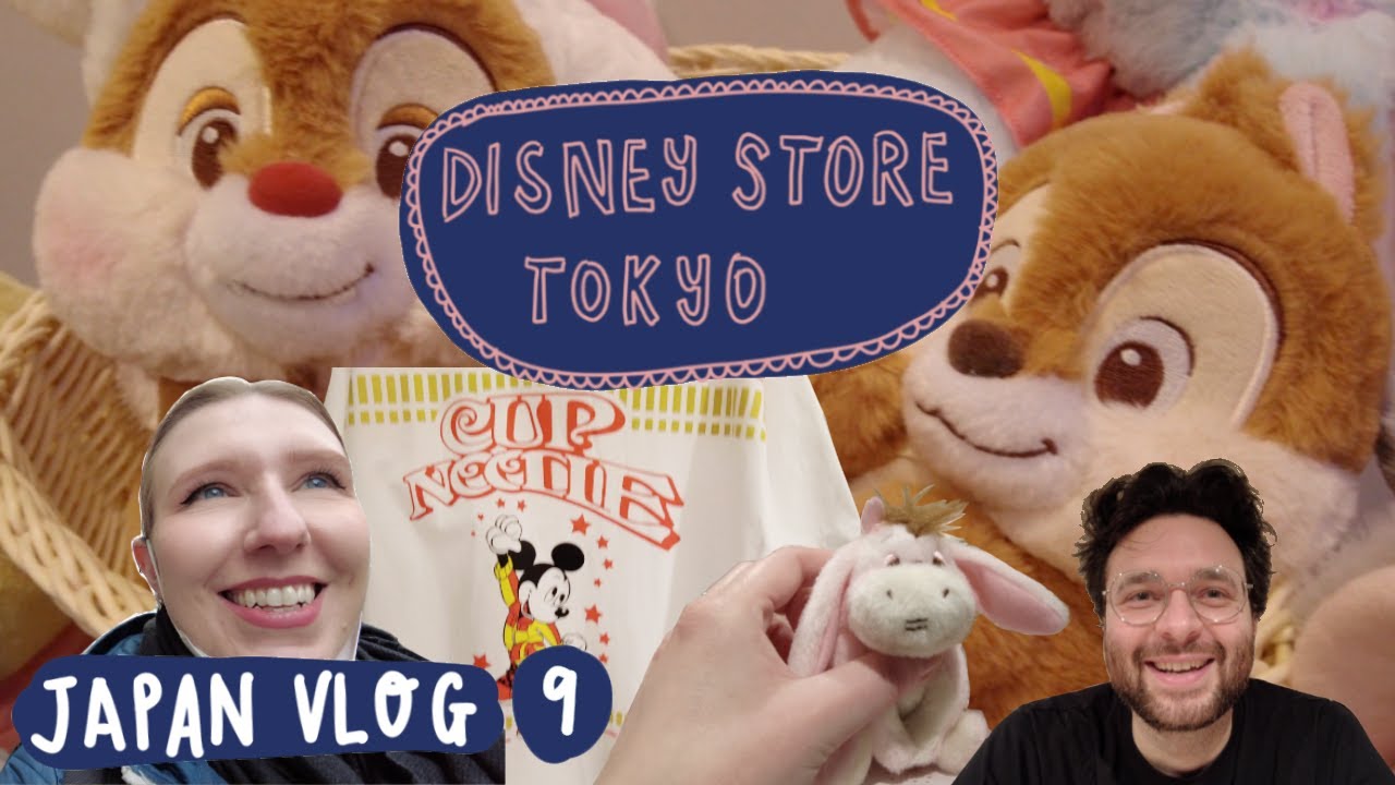 A Look Inside Japan's Largest Disney Store - New Disney MERCH - JAPAN VLOG 9