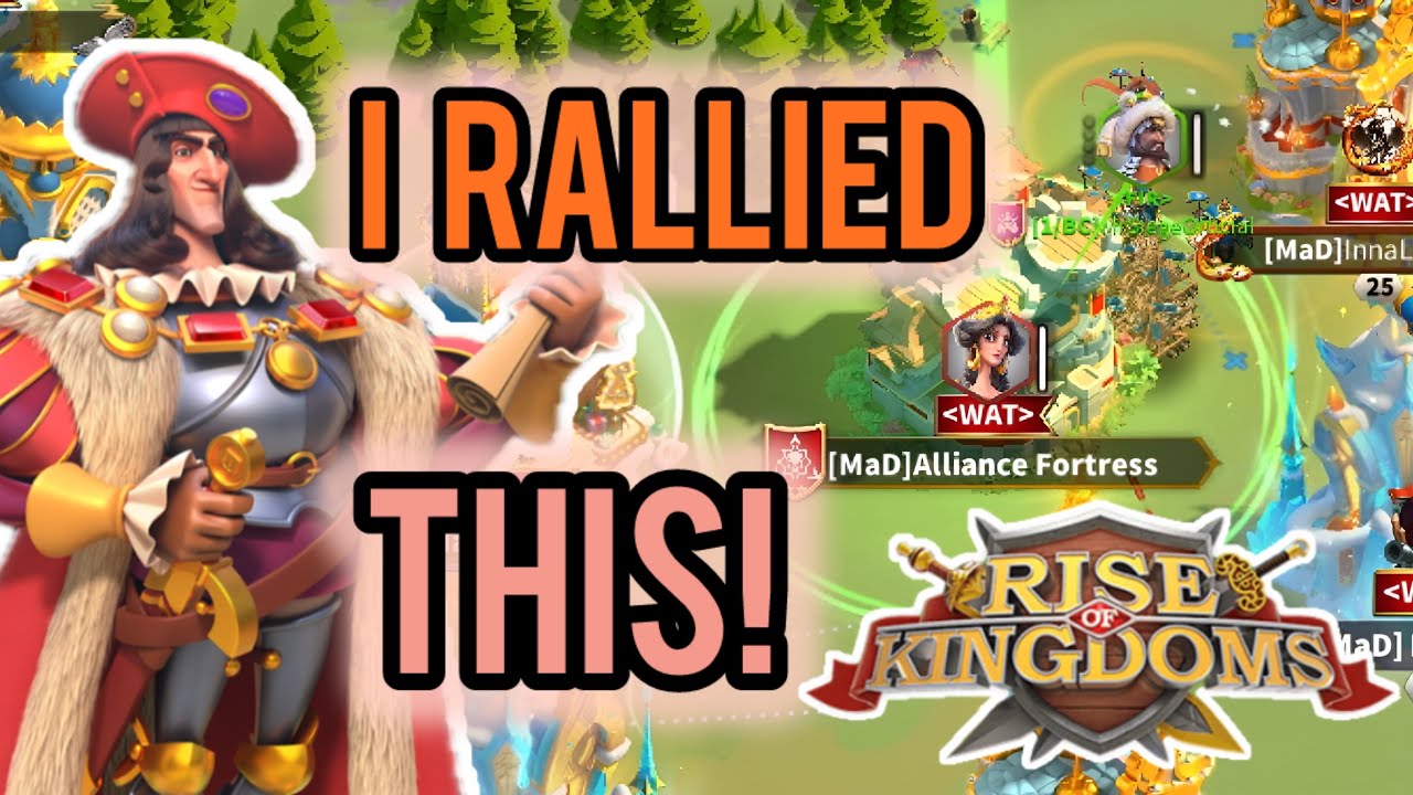DEVASTATING SIEGE RALLY!! Engineering rally AF in KvK! Babur Cordoba ranged march