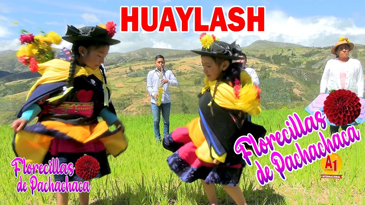 ✅✅ Huaylash Antiguo - Niñas cultivando sus Costumbres - Florecillas de Pachachaca ✅