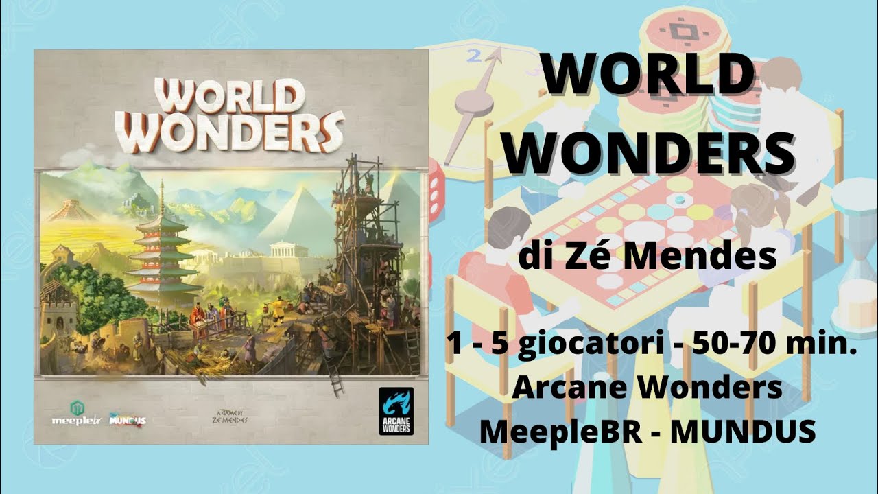 World Wonders (gioco da tavolo) - Tutorial italiano