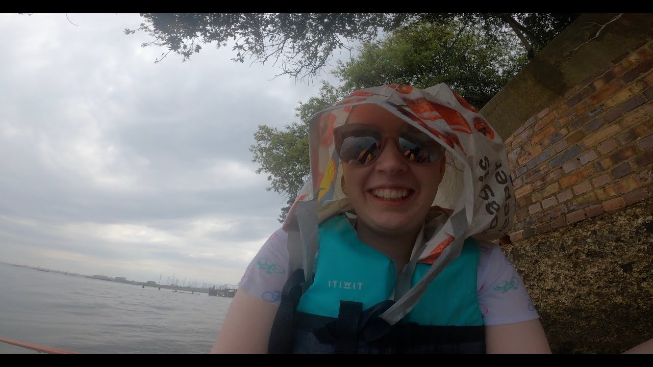 We got wet! Circumnavigating Brownsea Island/Poole Harbour on our Itiwit X100