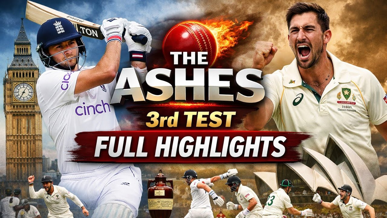 Ashes 3rd Test Drama! 😱 Australia vs England – Last Day Thriller You Can’t Miss!