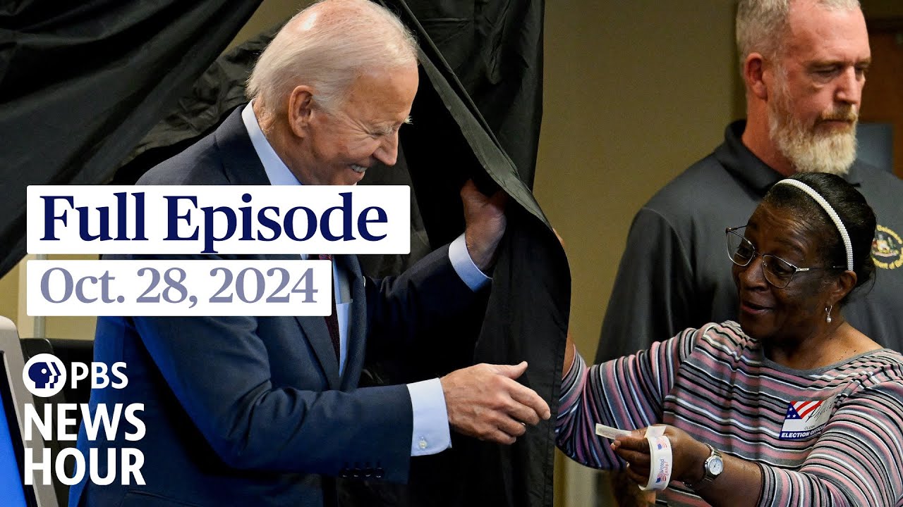 PBS News Hour full episode, Oct. 28, 2024