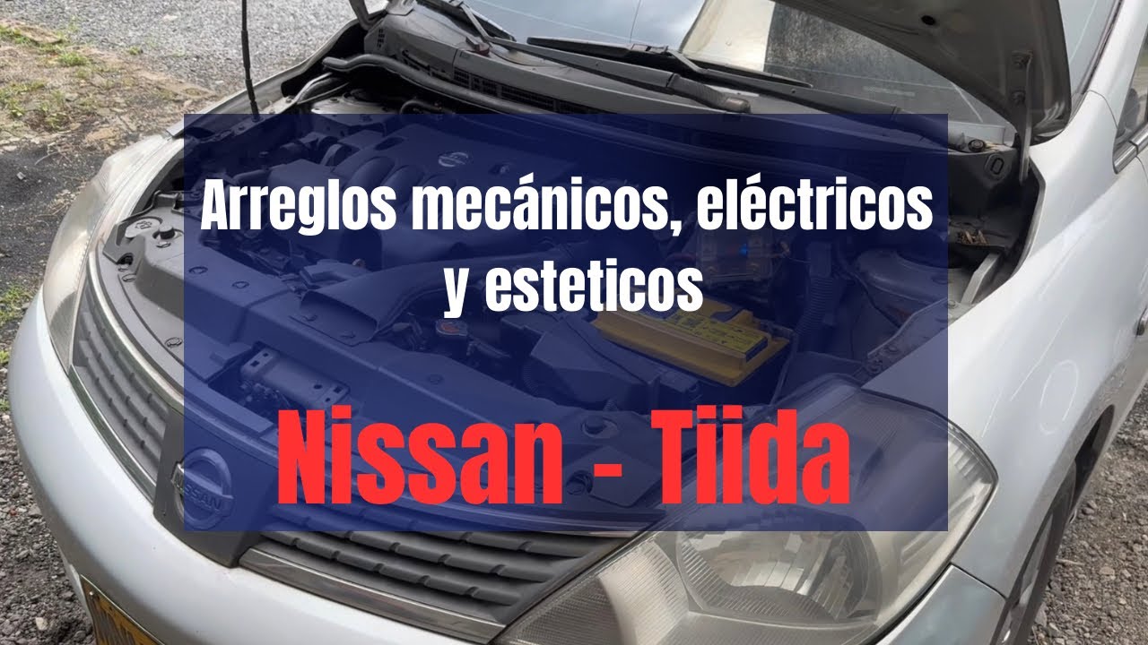 Nissan Tiida 2011 | Con problemas mecánicos, estéticos y eléctricos | Historia de que casi chocamos 