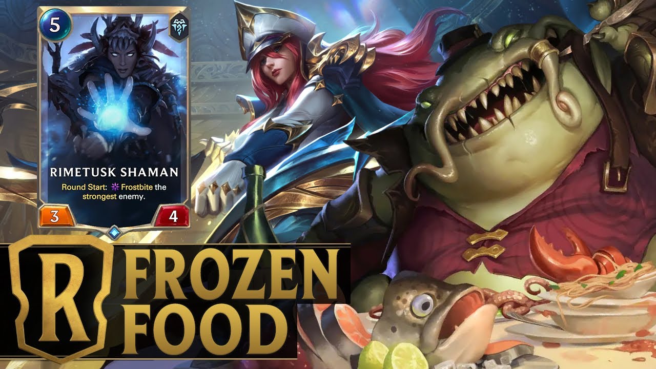 Tahm Kench is Back to Eat His Frozen Prey - Legends of Runeterra