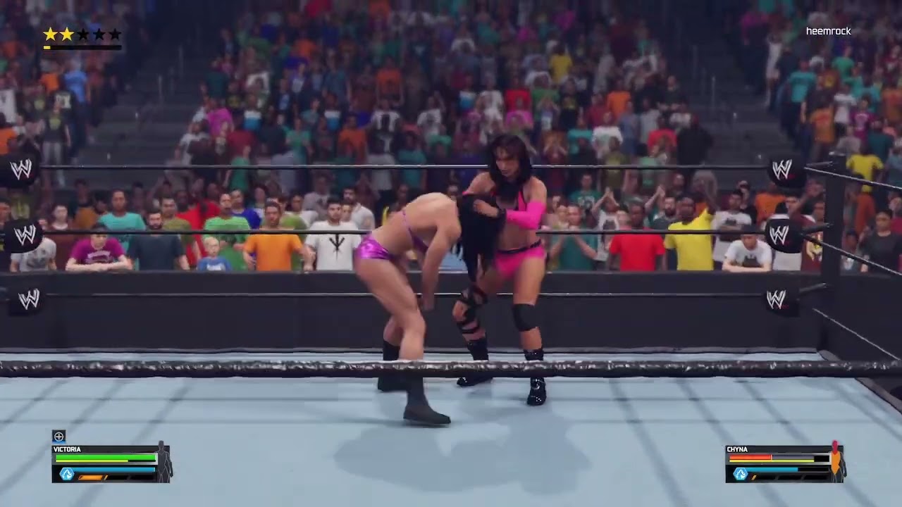 #WWE2K25 | Victoria 🆚 Chyna #WWESMACKDOWN 🔵