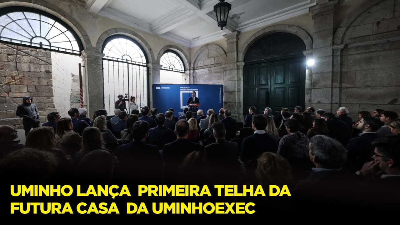 UMinho lan&ccedil;a primeira telha da futura casa da UMinhoExec