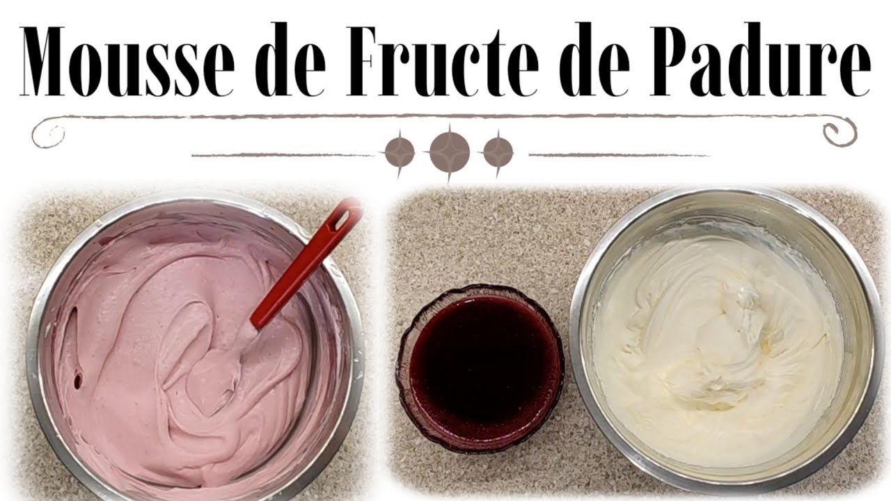 Mousse de Fructe de Padure