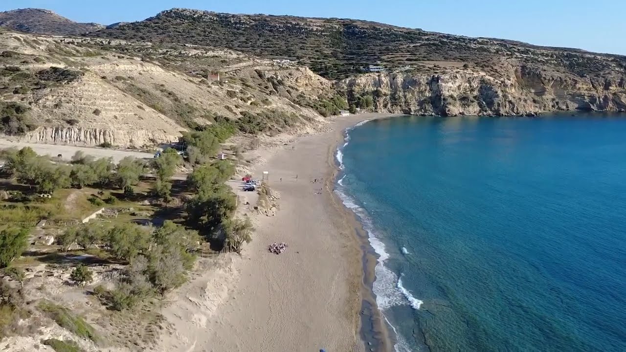 Komos beach south Crete παραλία Κομος