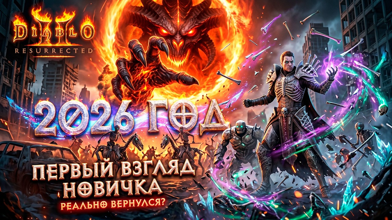 Diablo 2 Resurrected в 2026: Все еще КОРОЛЬ жанра ARPG?