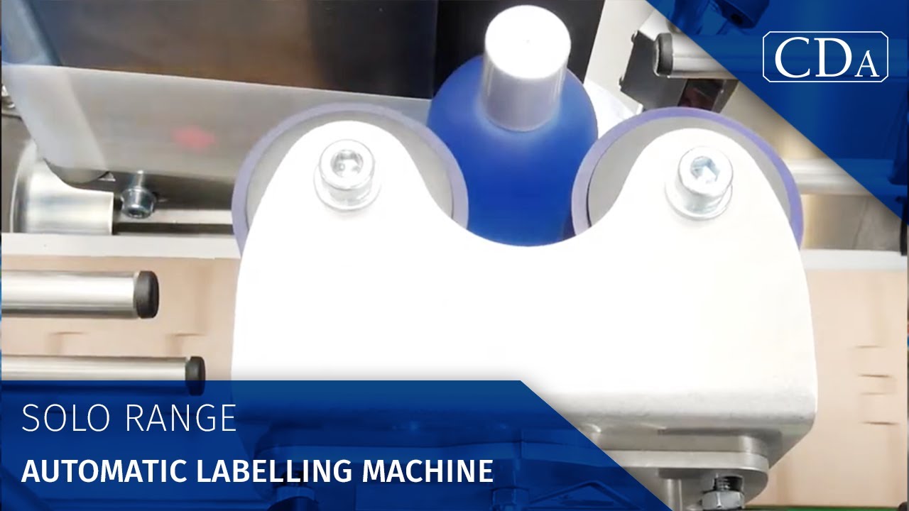 Solo Range - Automatic labelling machine - by CDA 2018