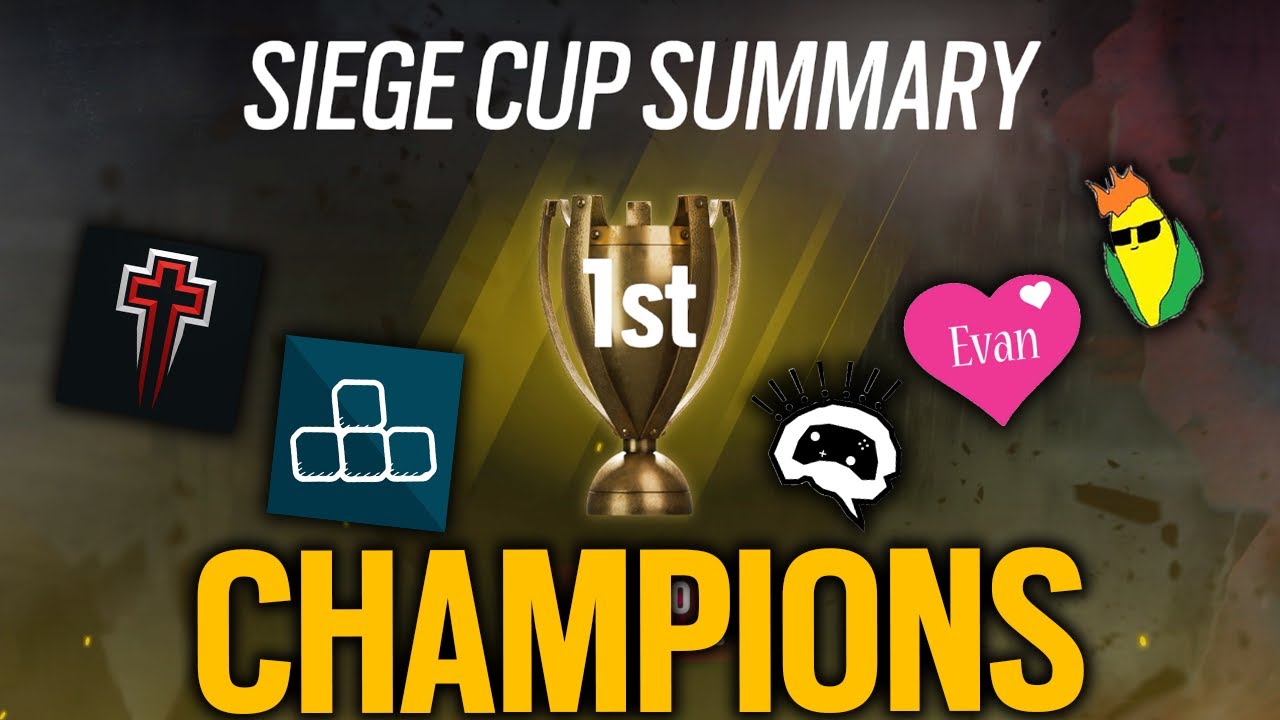 WE WON SIEGE CUP (WITH MR BEAST)