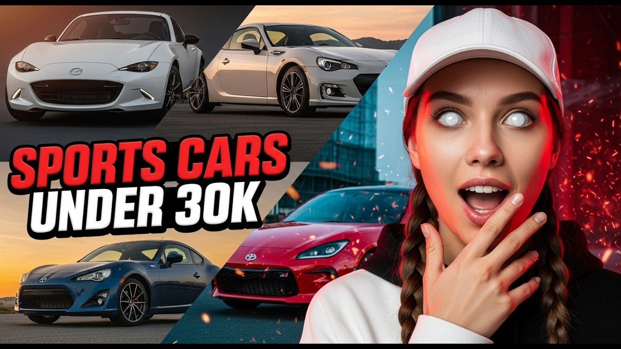Top 15 Best Sports Cars Under 30k 2025