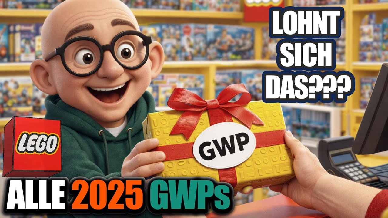 ALLE LEGO GWPs aus 2025 und deren PREISE! LOHNT SICH DAS HALTEN ÜBERHAUPT???