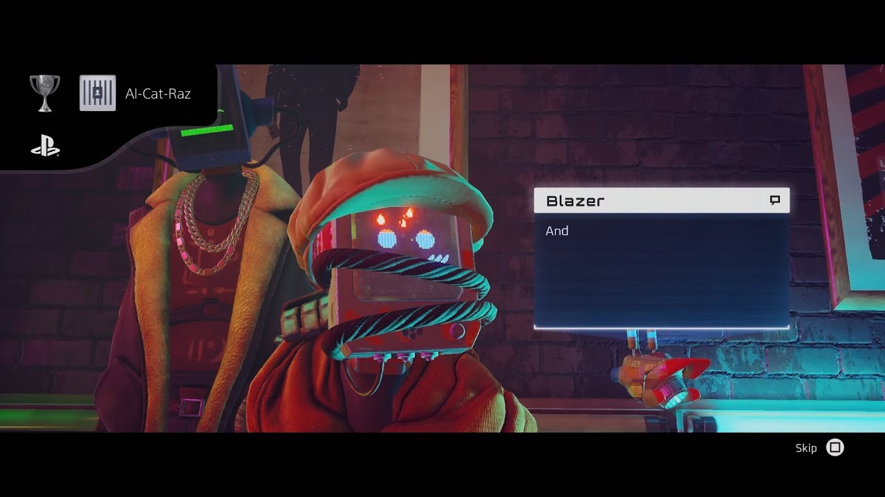 Stray PS4 Trophy Guide – Al-Cat-Raz 🥈🐾🚨 | Go to Jail 🏆Chapter 10 – Midtown, Night Club