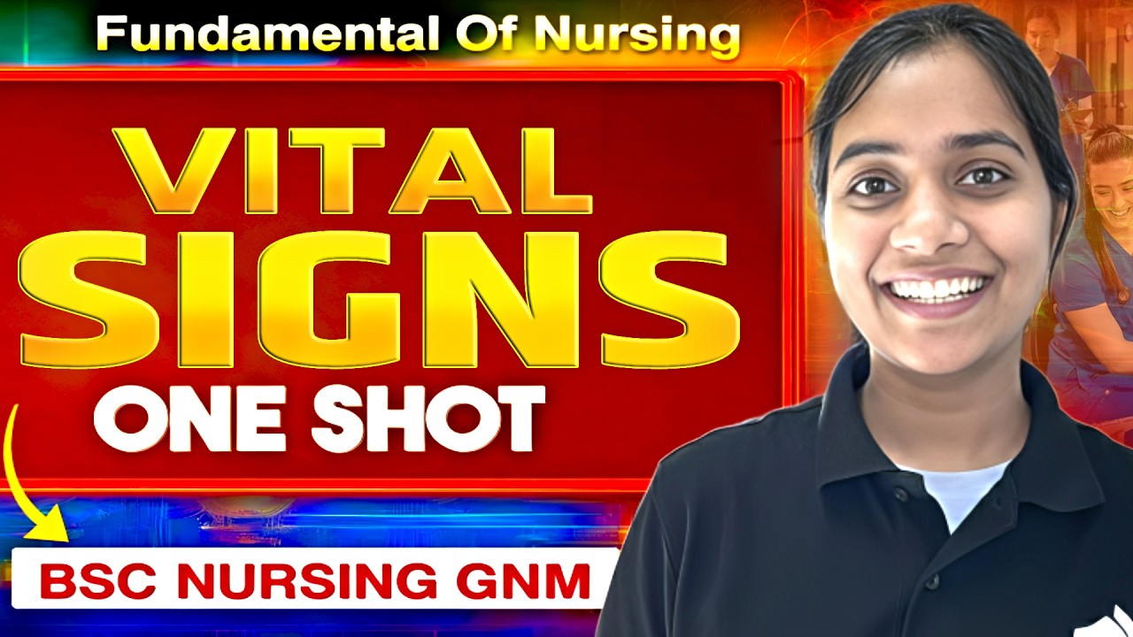 Vital Signs || One Shot || Fundamental Of Nursing || BSC NURSING || GNM|| Examark 