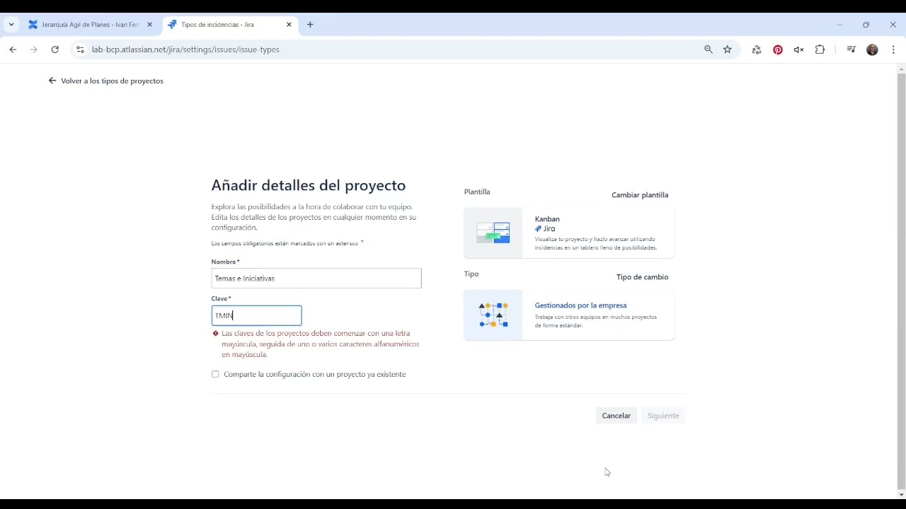 Curso Jira: Configurar una jerarquía en los Planes de Jira