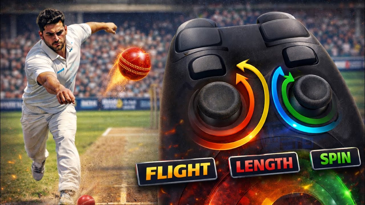 Cricket 26 Pro Spin Bowling Guide | Flight, Bounce & Spin Control
