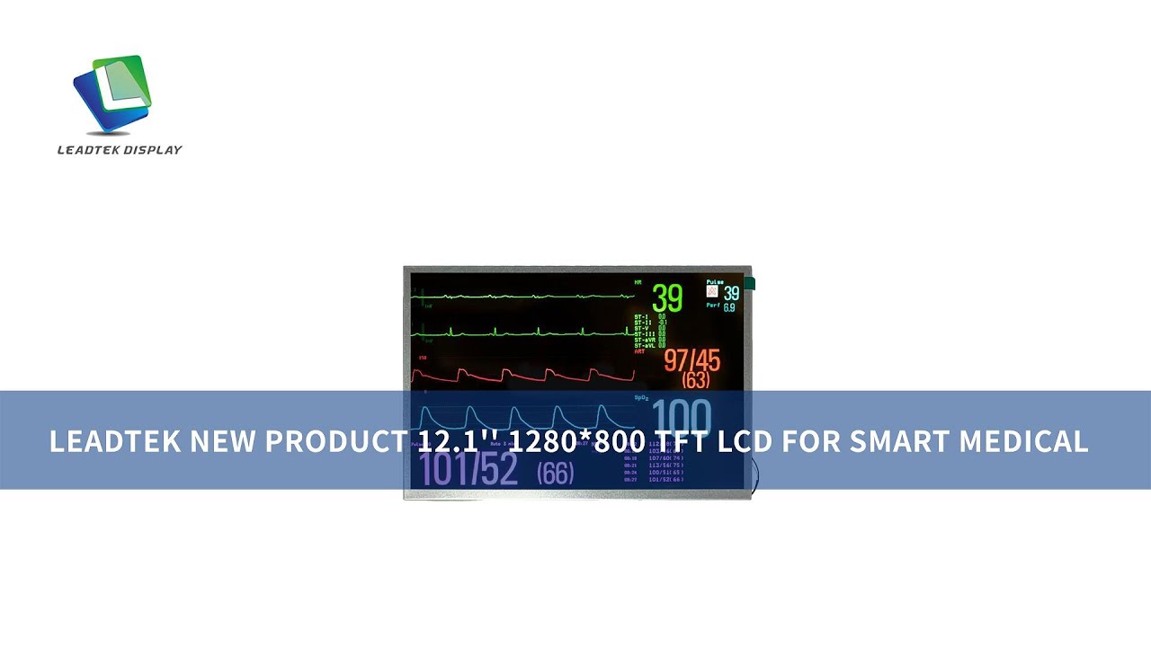 12.1 Inch 1280*800 High Brightness TFT LCD for Smart Medical
