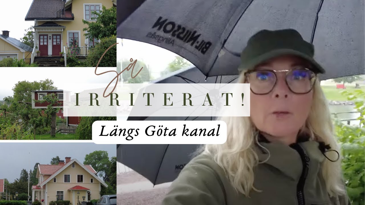 Borensberg med husbilen och irritation i luften. Handslussning och nötknäckare i kaffeteriet