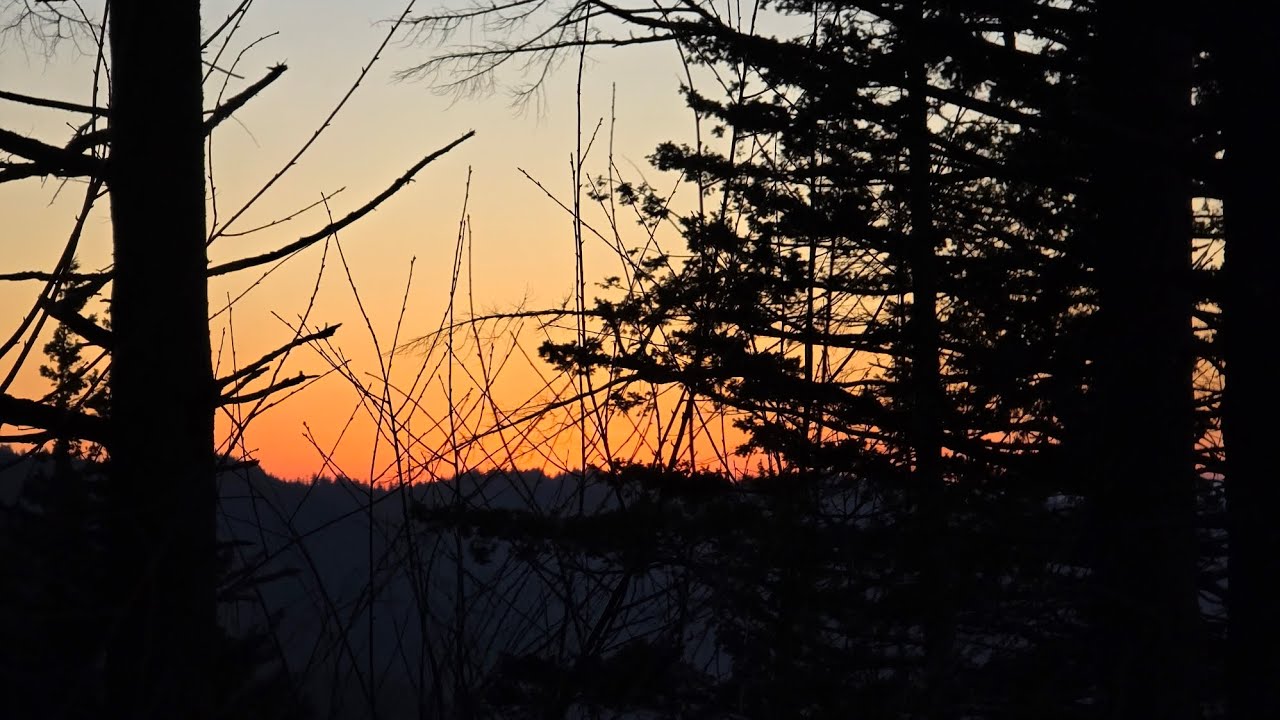 Angels Rest Sunset Windy Hike 