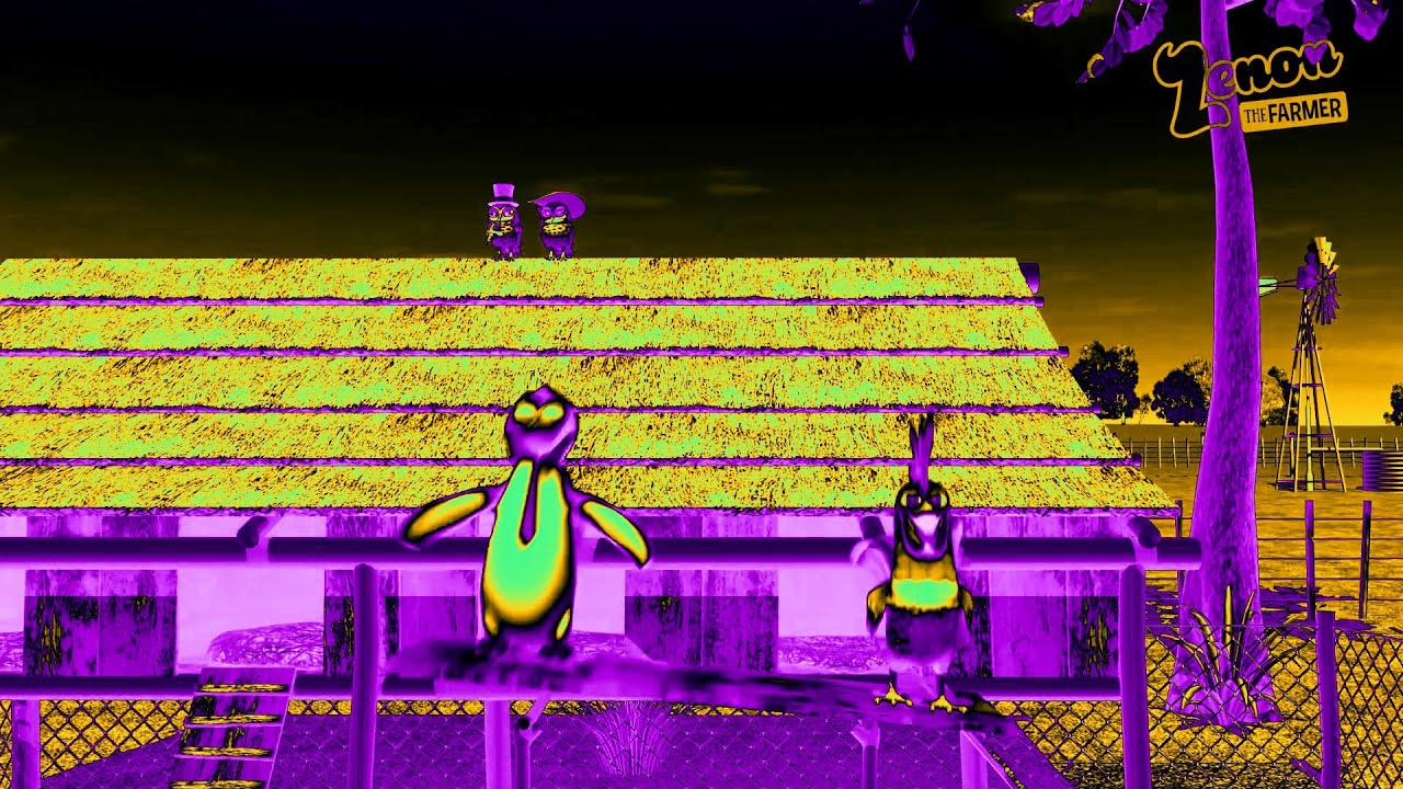 Rooster Knocked Down The Penguin Effects Sponsored By Cinar Csupo Effects