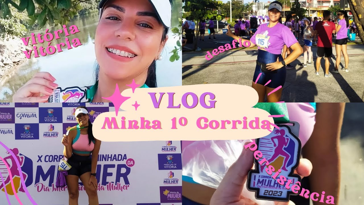 VLOG: Minha 1&deg;corrida - 5km de SUPERA&Ccedil;&Atilde;O ❤️