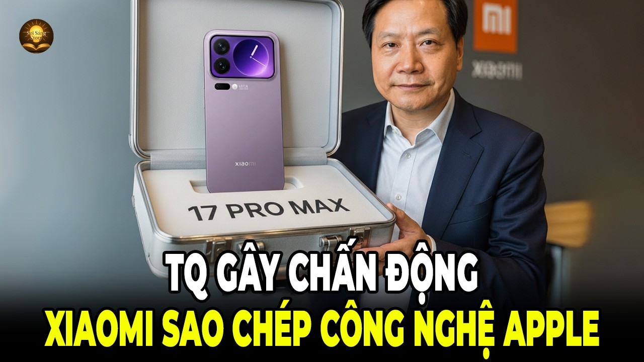 Trung Quốc Gây Chấn Động: Xiaomi Sao Chép Công Nghệ Apple Và Tái Tạo IPhone!