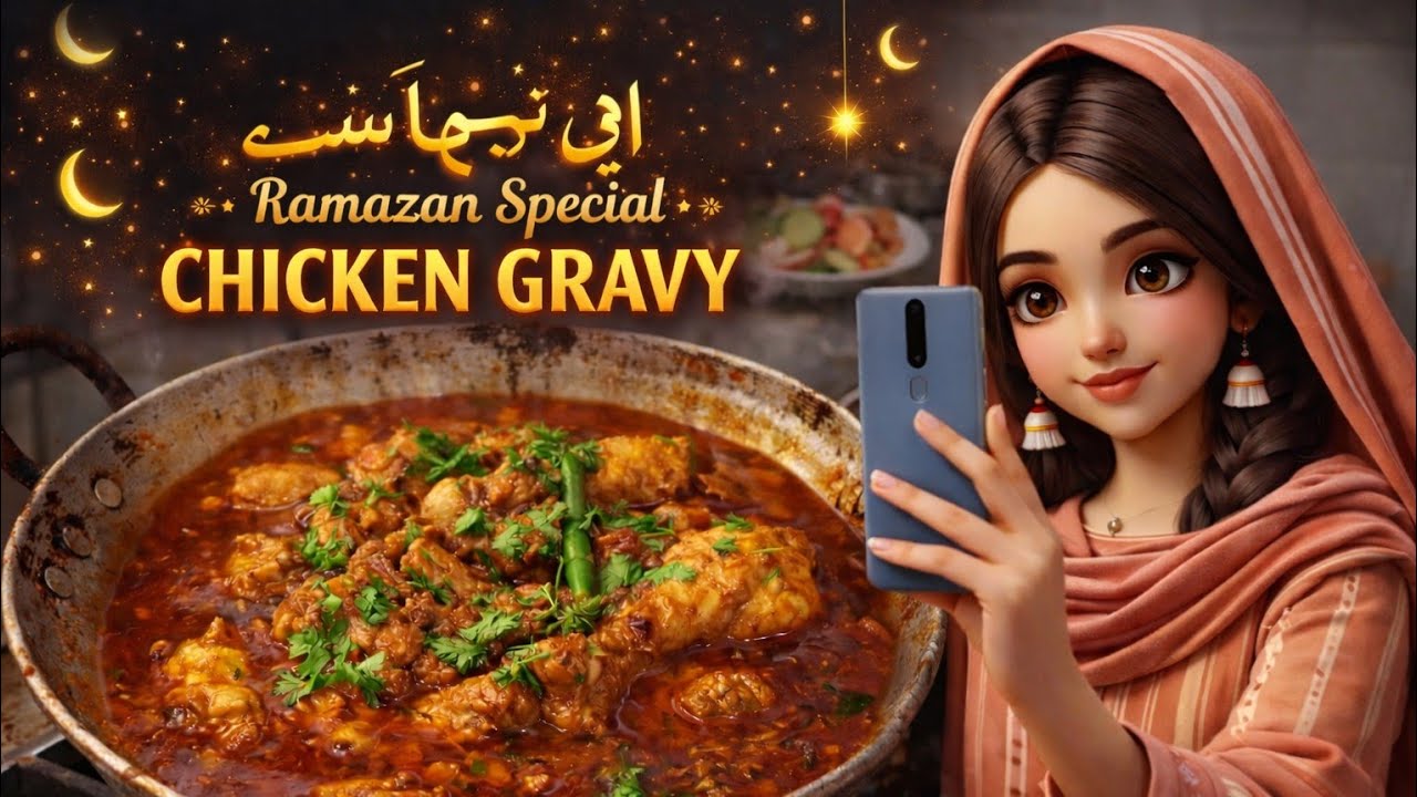 ✨🍽️Ramadan Special Chicken Gravy Recipe | Hyderabadi zaika 🍽️✨ Delicious Chicken Gravy Recipe 🍽️✨
