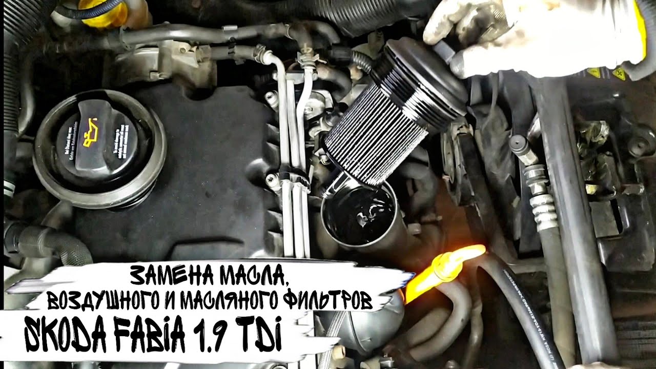Замена масла, воздушного и масляного фильтров Skoda Fabia 1.9 TDI | Fix My Car