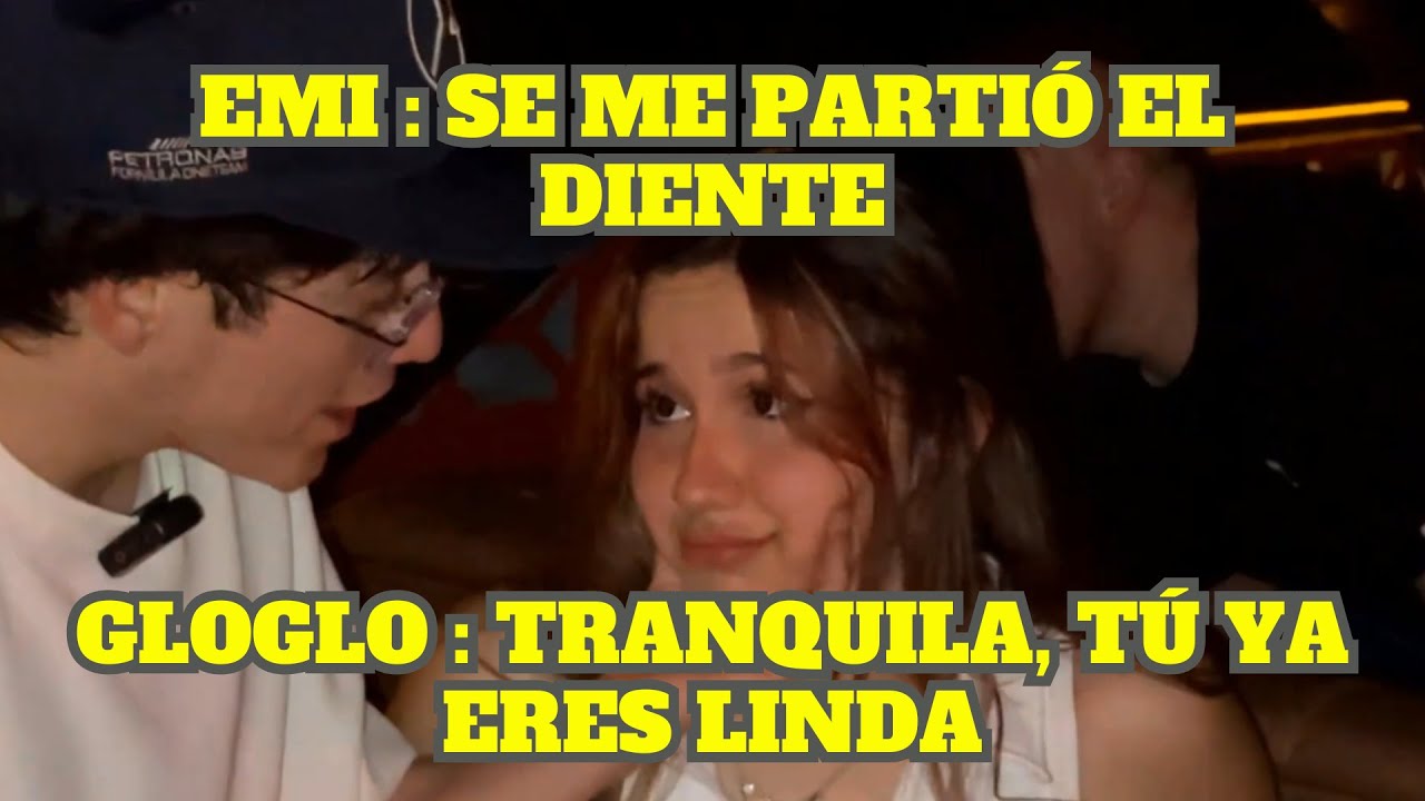 A EMIKUKIS SE LE PARTE UN DIENTE Y GLOGLO LA CONSUELA