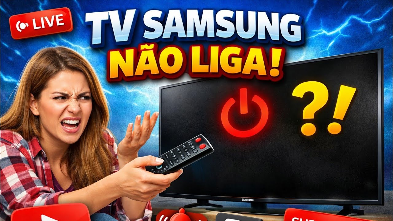 TV Samsung un40J5200ag não liga nem o stantbay (RESOLVIDO)