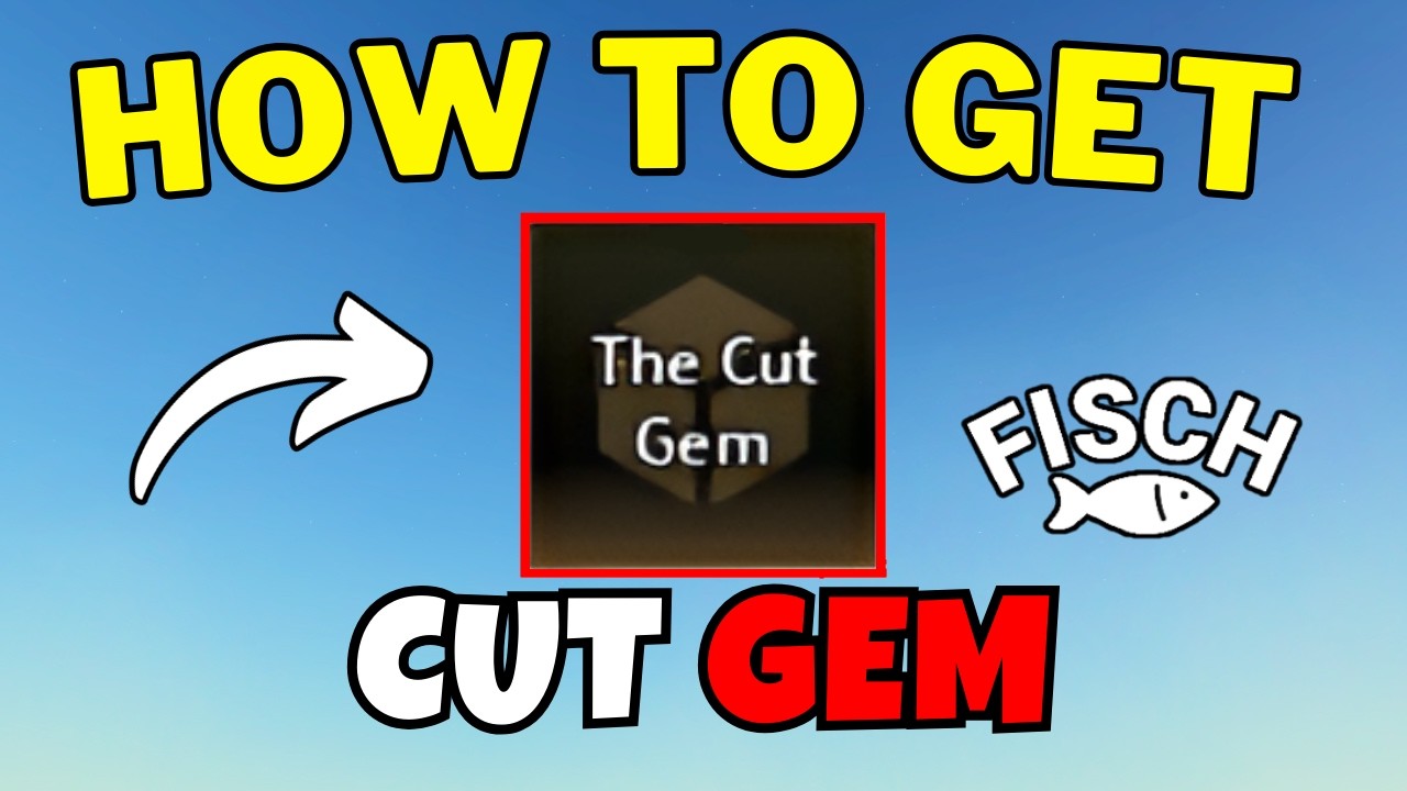 How To Get The Cut Gem in Fisch | Cut Gem Location Fisch Roblox