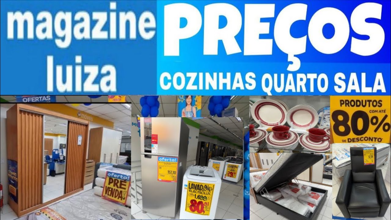 MAGAZINE LUIZA - ACHADOS EM OFERTAS PRO LAR - PROMO&Ccedil;&Atilde;O cozinhas SOF&Aacute; SALAS DESCONTOS magalu