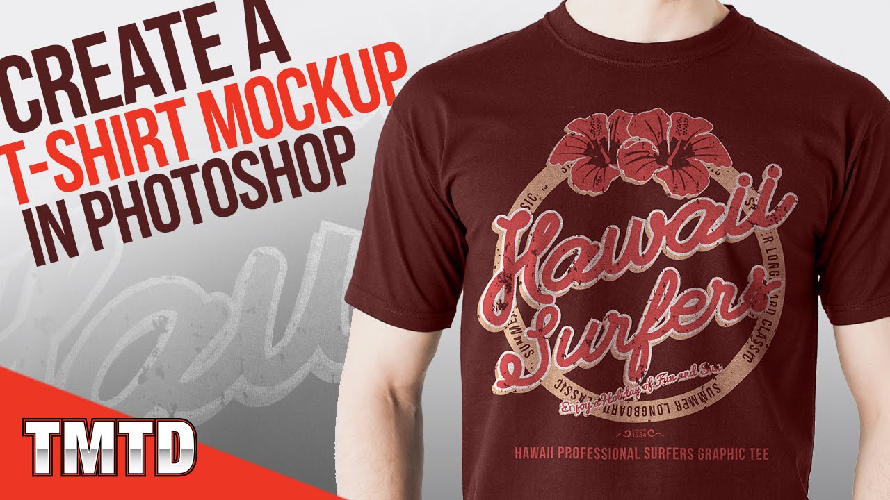 Photoshop Tutorials: Create a Realistic T-Shirt Mockup in Photoshop