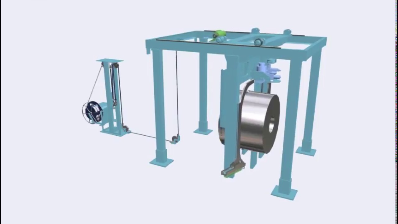 Automatic Steel Banding Equipment For The Circumferential Strapping