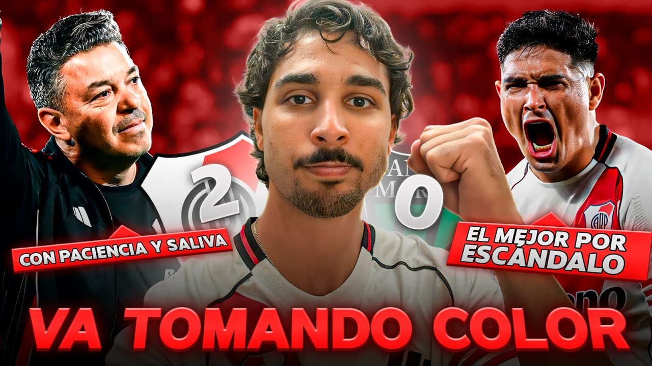 😁 GANÓ RIVER sin brillar, pero TOMANDO COLOR | TRIUNFO 2-0 del MILLONARIO vs. SAN MARTIN de SAN JUAN