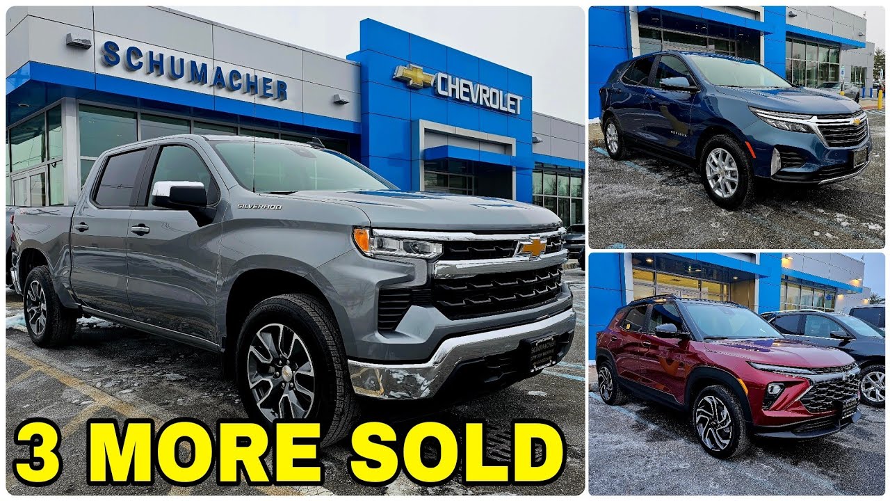 Dealership Life - Three more SOLD Chevrolet vehicles!!