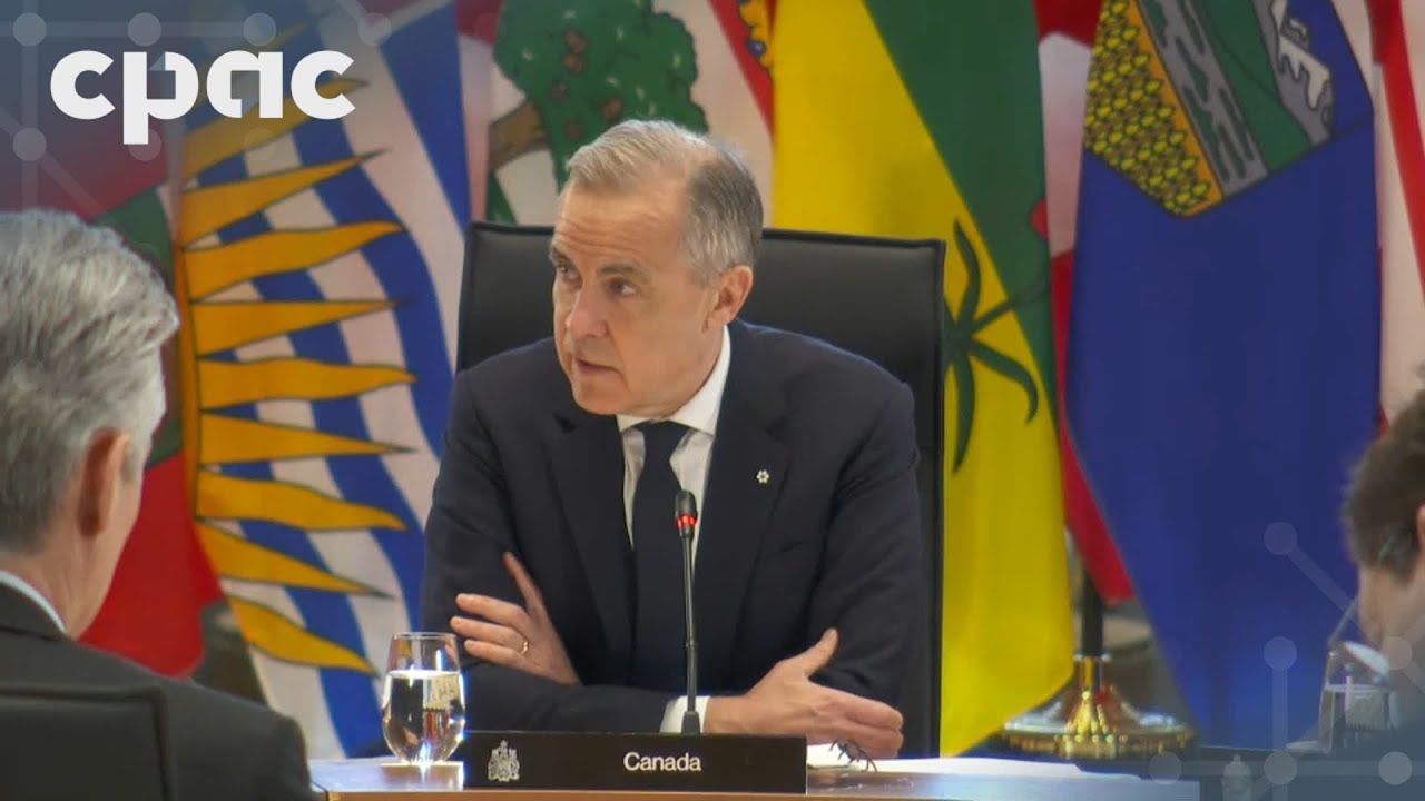 PM Mark Carney provides opening remarks as meeting with premiers gets underway – January 29, 2026