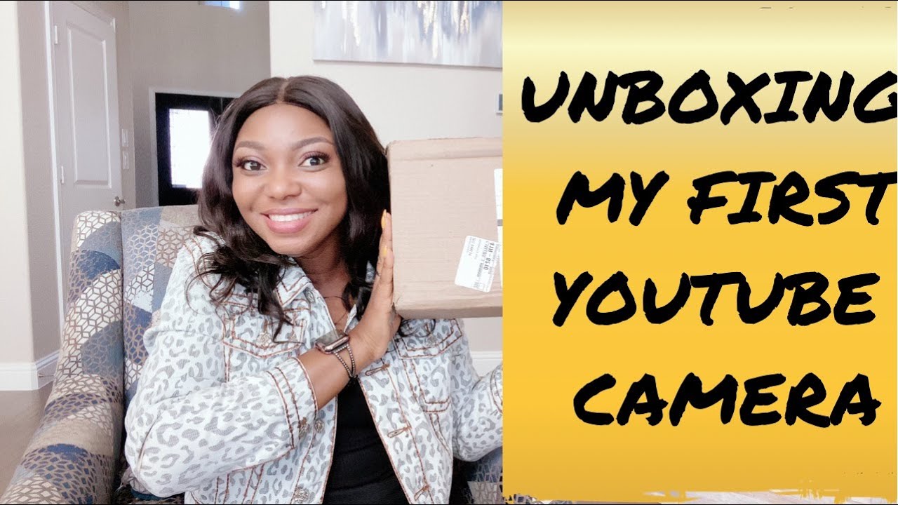 Unboxing my first YouTube camera! Actually my first camera ever! //#youtubecamera #canoncamera